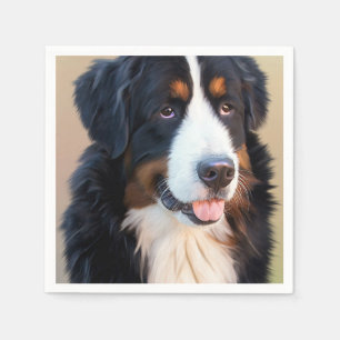Berner Sennenhund Pappersservett