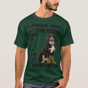 Berner Sennenhund Quote Mamma Pappa Print, Bernese T Shirt
