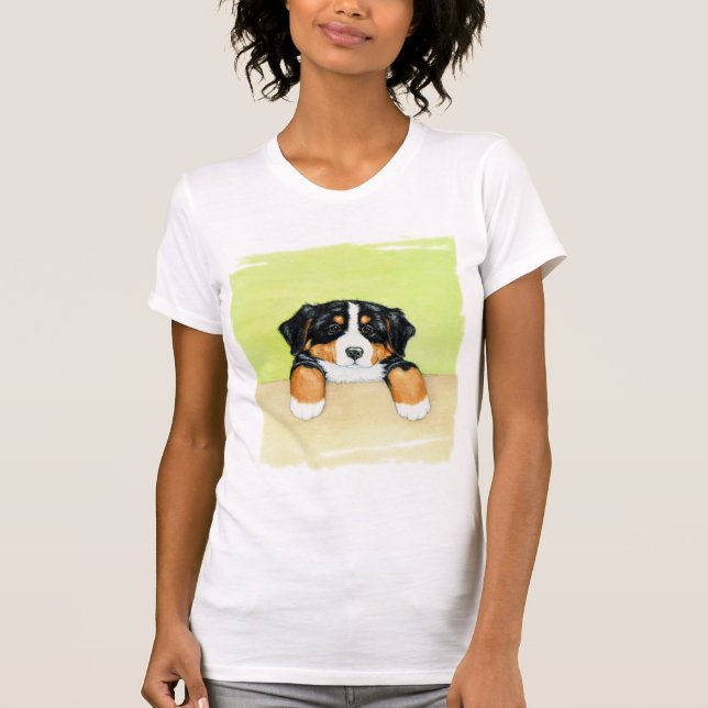 Berner valp tee shirt (Framsida)