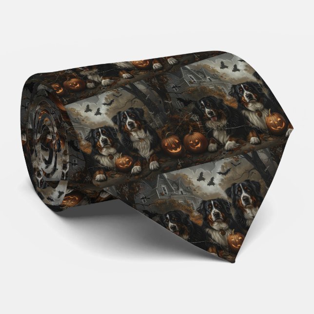 Bernersbergshund Halloween Natt Hund Delight Slips (Rullad)