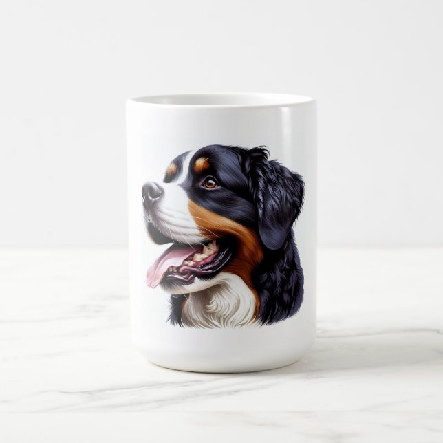 Bernersennenhund Kaffemugg (Center)