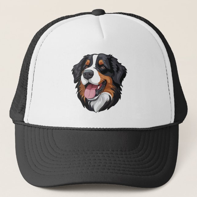 Bernersennenhund Keps (Framsida)