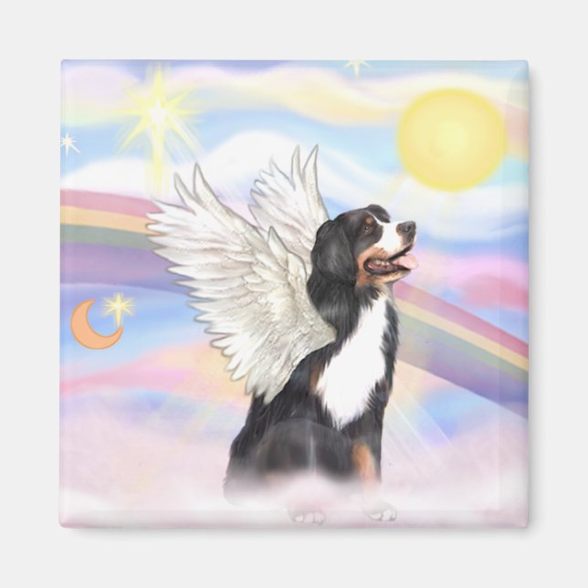 Bernersennenhund Magnet (Framsidan)