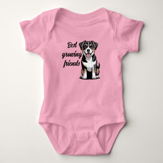 Bernersennenhund  t shirt (Framsida)