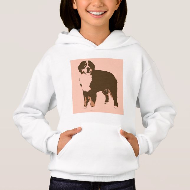 Bernersennenhund T Shirt (Framsida)