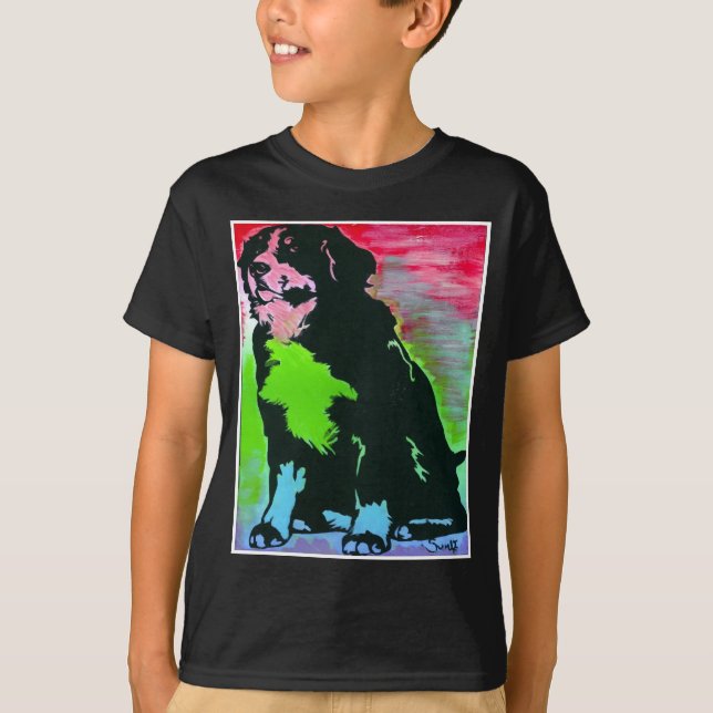 Bernersennenhund Tee Shirt (Framsida)