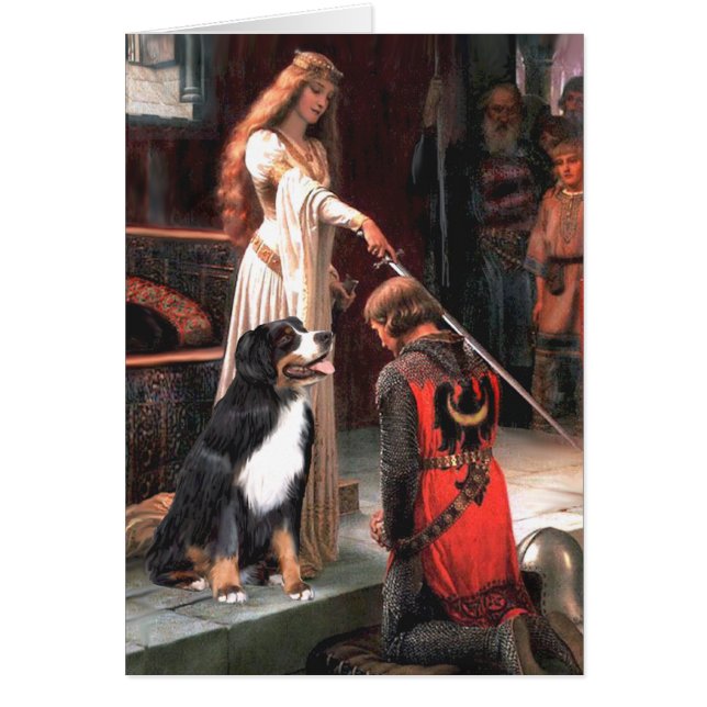 Bernese - Accolade Hälsningskort (Framsidan)