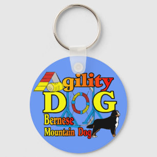 Bernese Agilitet Gifts Nyckelring