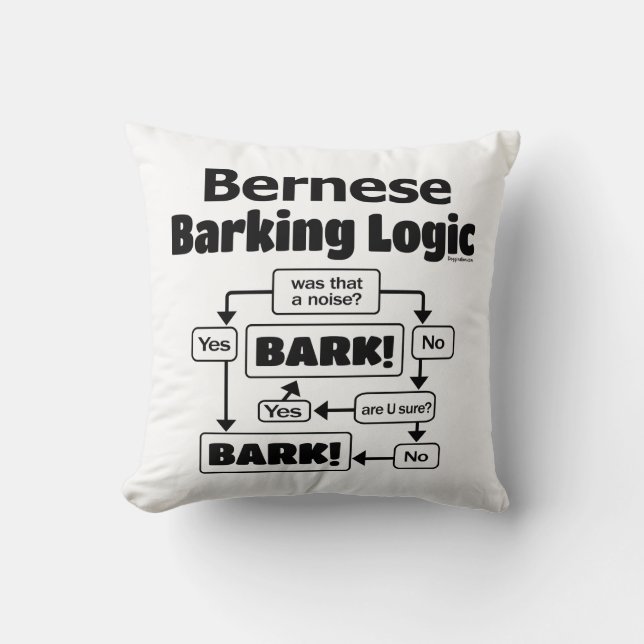 Bernese Barking Logic Kudde (Framsida)
