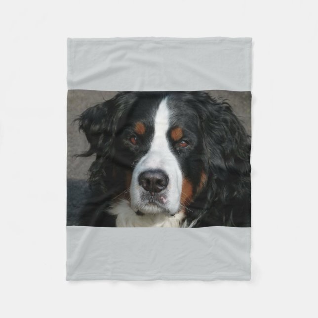 bernese berg dog.png fleecefilt (Framsidan)