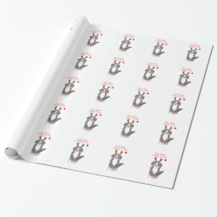 Bernese berghund kära Santa…., Presentpapper