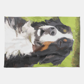 Bernese berghund kökshandduk