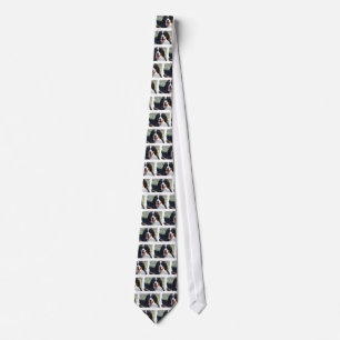 Bernese berghund med stor tungamanar slips
