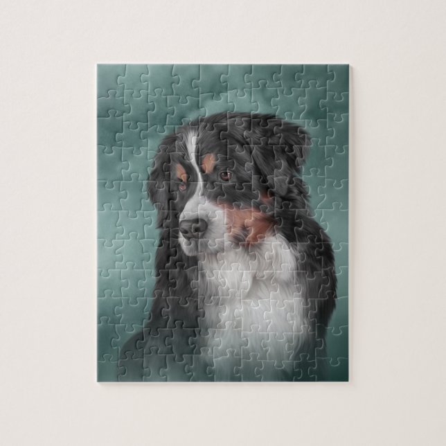 Bernese berghund pussel (Vertikal)