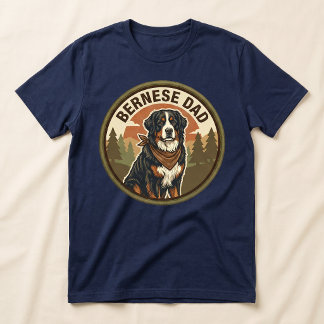 Bernese Dad Tee | Bernese Mountain Dog Dad-Gåva