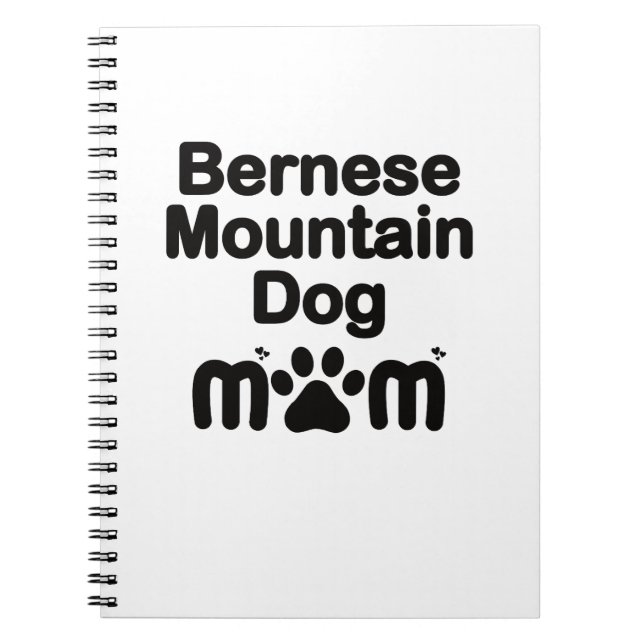 Bernese Hund, Bernese Mamma, Berner Hund Mamma Anteckningsbok (Framsidan)