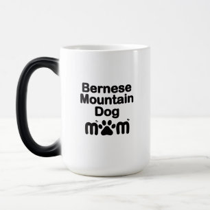 Bernese Hund, Bernese Mamma, Berner Hund Mamma Magisk Mugg