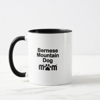 Bernese Hund, Bernese Mamma, Berner Hund Mamma Mugg