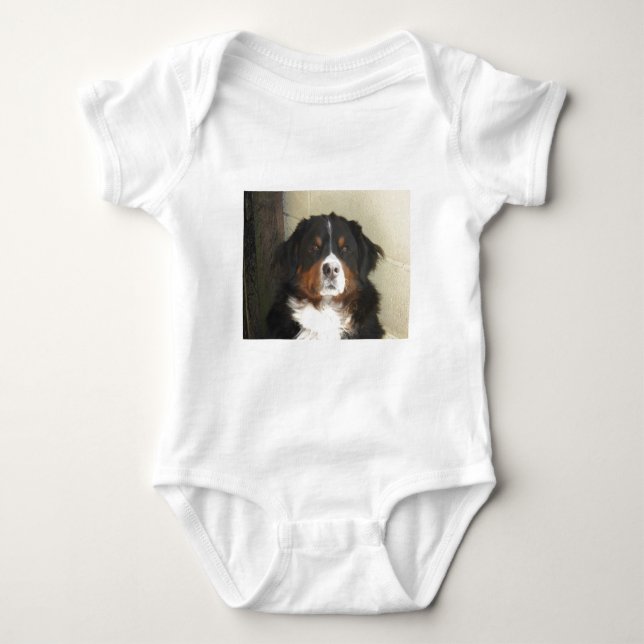 Bernese hund t shirt (Framsida)