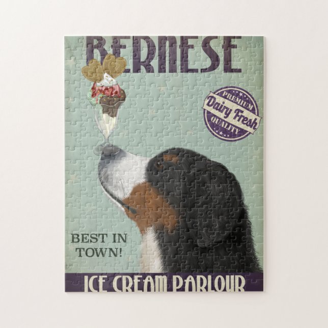 Bernese Ice Cream Pussel (Vertikal)