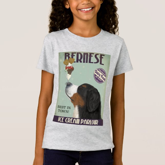 Bernese Ice Cream T Shirt (Framsida)