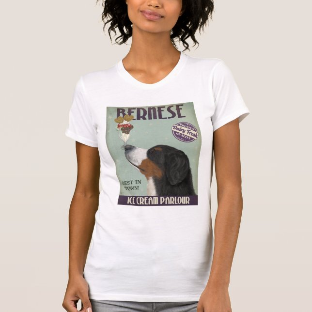 Bernese Ice Cream T Shirt (Framsida)