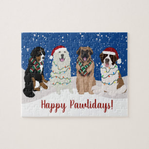 Bernese Leonberger Underbar Pyrenees Pussel