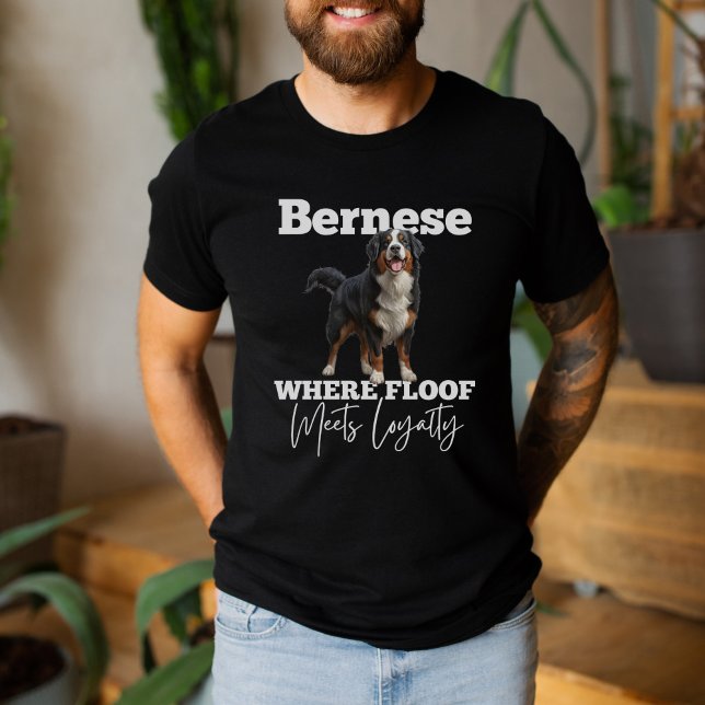 Bernese Lovers, Bernese Mountain Dog T-Shirt (Skapare uppladdad)