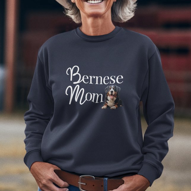 Bernese Mamma Gift Bernese Mountain Hund T Shirt (Skapare uppladdad)