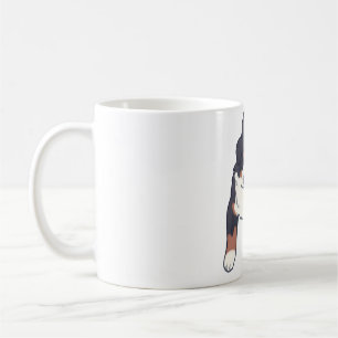 Bernese Mounese hund Delight � Cute Animal Art Kaffemugg