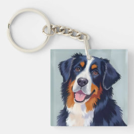Bernese Mountain Dog | Akvarellmålning