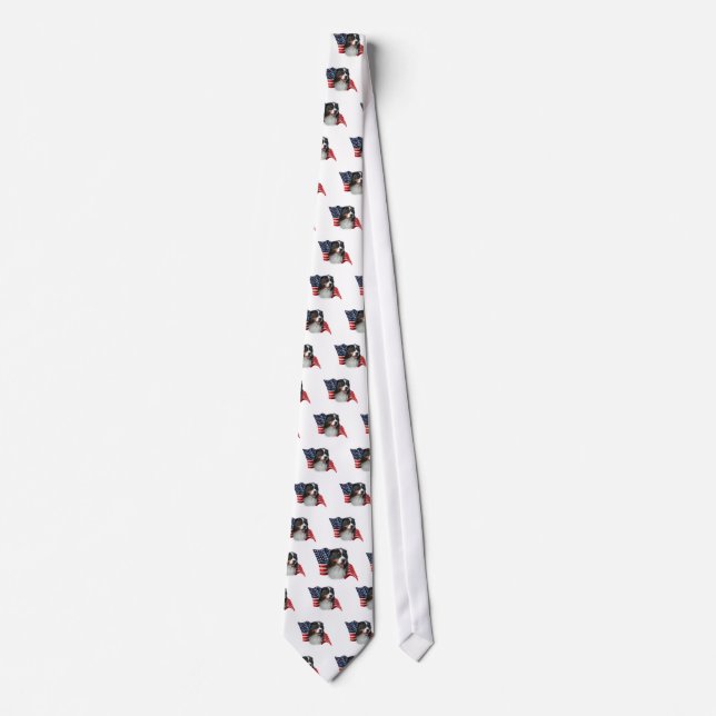 Bernese Mountain Dog Flagga Slips (Framsida)