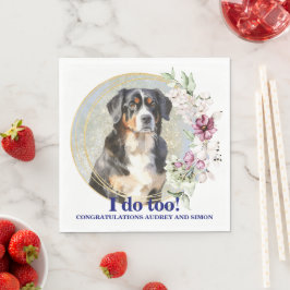 Bernese Mountain Dog Jag Gör Också Servetter