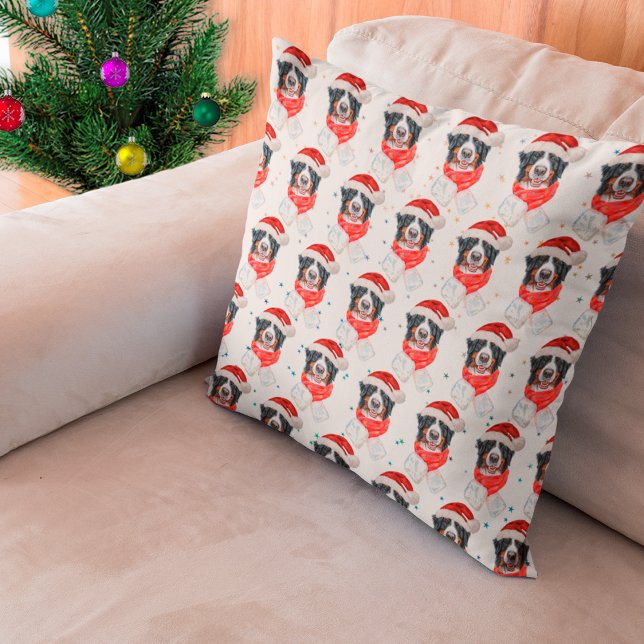 Bernese Mountain Dog Jul Kudde (Skapare uppladdad)