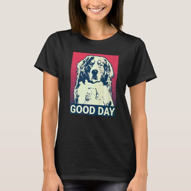 Bernese Mountain Dog Ras  18 T Shirt (Framsida)