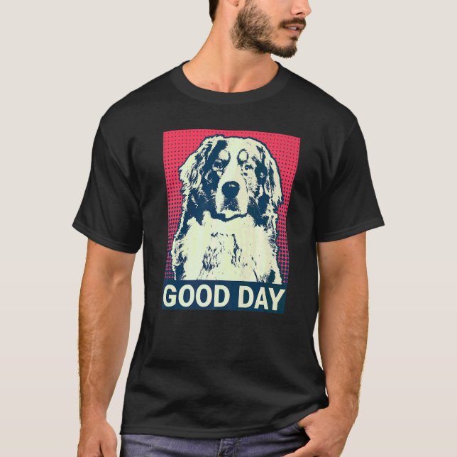 Bernese Mountain Dog Ras  18 T Shirt (Framsida)