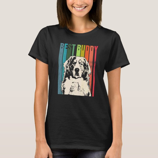 Bernese Mountain Dog Ras  1 T Shirt (Framsida)