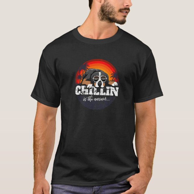 Bernese Mountain Dog Ras  71 T Shirt (Framsida)