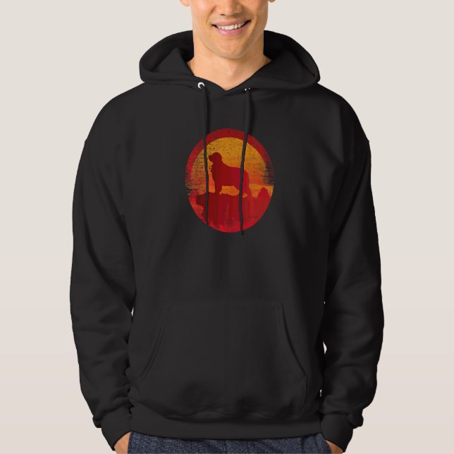 Bernese Mountain Dog Ras  9 Hoodie (Framsida)