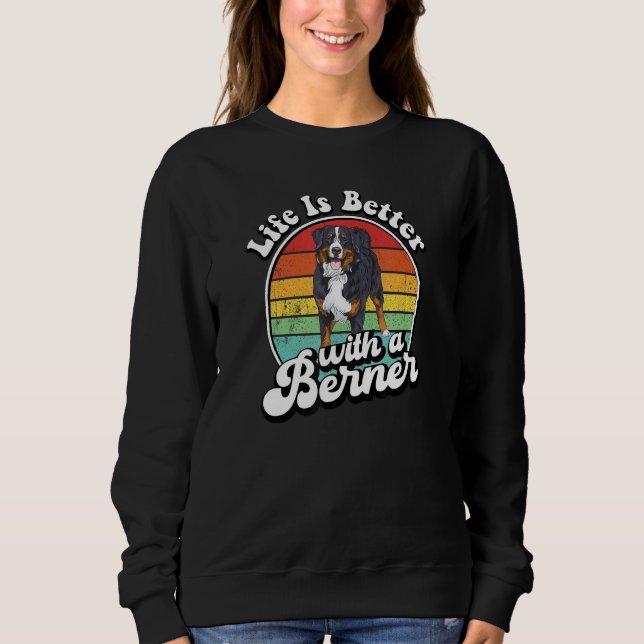 Bernese Mountain Dog T Shirt (Framsida)