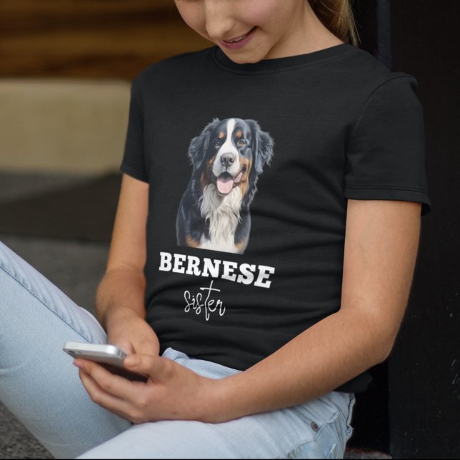Bernese Mountain Dog T-Shirt for Girls (Skapare uppladdad)