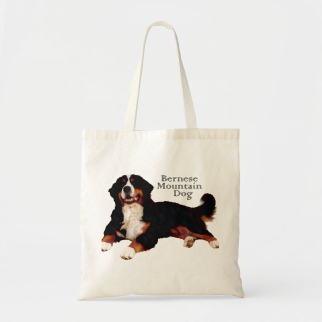 Bernese Mountain Dog Tygkasse (Framsidan)