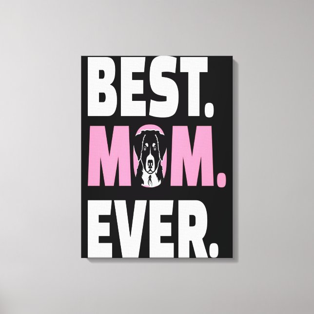 Bernese Mountain | Funny dog gifts for Mom Canvastryck (Framsida)