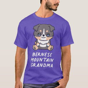 Bernese Mountain Grandma Kawaii Hund älskare Owner T Shirt