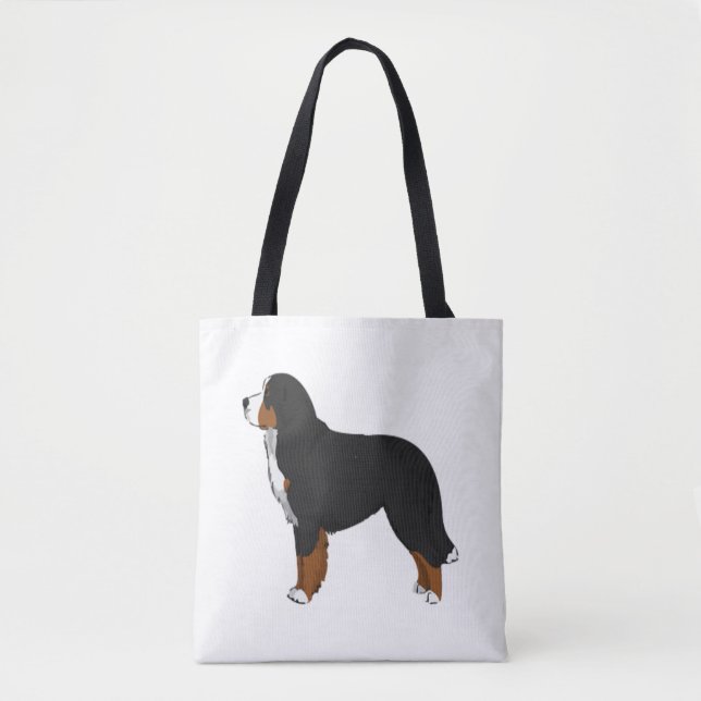 Bernese Mountain Hund 2 Tygkasse (Framsida)