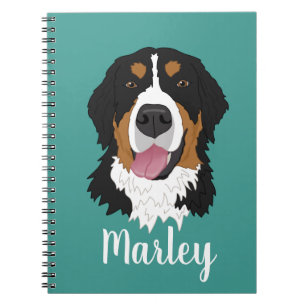 Bernese Mountain Hund Anteckningsbok