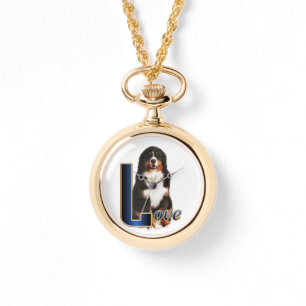 Bernese Mountain Hund Art-gåvor Armbandsur