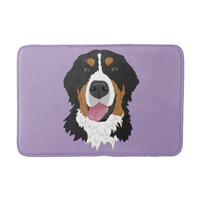 Bernese Mountain Hund Badrumsmatta (Framsidan)