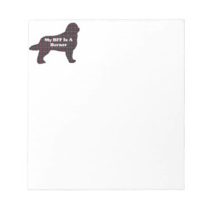 Bernese Mountain Hund BFF Anteckningsblock