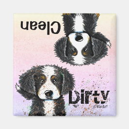 Bernese Mountain Hund Dishwasher magnet